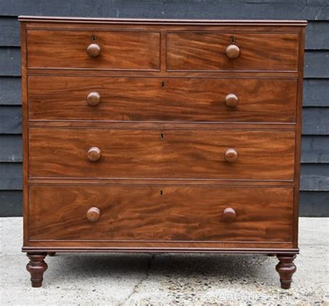 Excellent Quality Mahogany Chest Of Drawers C1830 Antiques Atlas