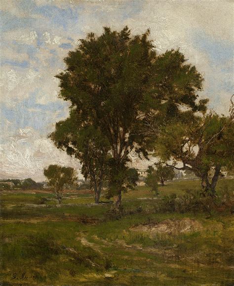 The Elm Tree Painting By George Inness Fine Art America