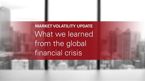 What We Learned From The 2008 Global Financial Crisis Youtube