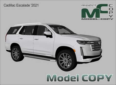 Cadillac Escalade 2021 3d Model 48672 Model Copy Default