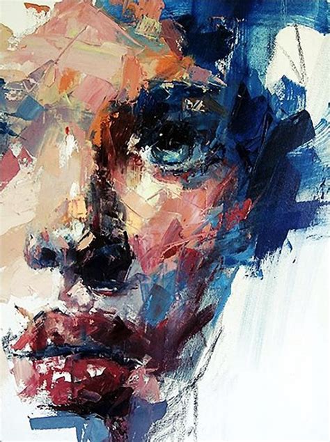 Abstract Portrait Painting Styles Abstract African Woman Portrait In