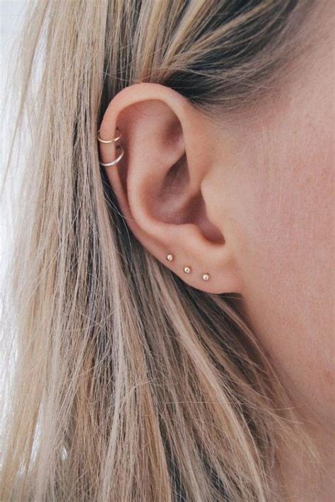 Stacked Ear Piercings That Will Inspire You To Get One Styleoholic