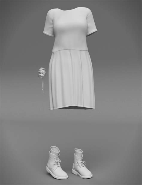 Missy Outfit For Genesis 3 Females Daz 3d