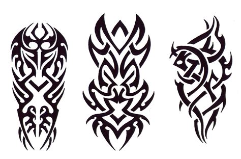 Beautiful And Creative Tribal Tattoos For Men And Women Clip Art
