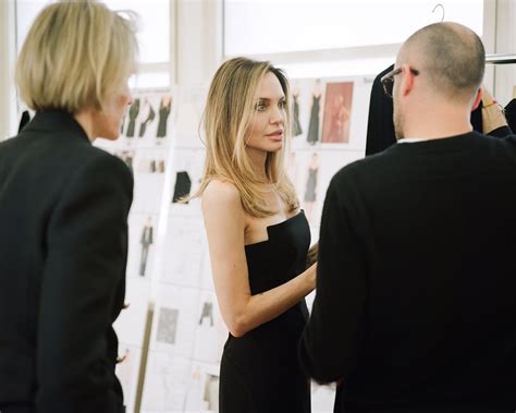 Angelina Jolies Blonde Hair In Chloé X Atelier Jolie Photos Popsugar