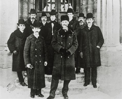 E Rutherford In A Group Portrait At Mcgill Unive Photograph By Prof