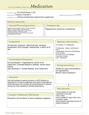 Ati System Disorder Hypoglycemia Pdf Active Learning Templates System Disorder Student Name