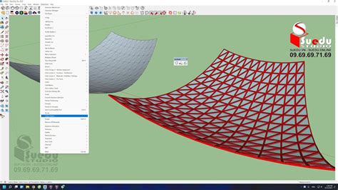Plugin For Sketchup Curviloft And Latice Maker T O H Khung T M T