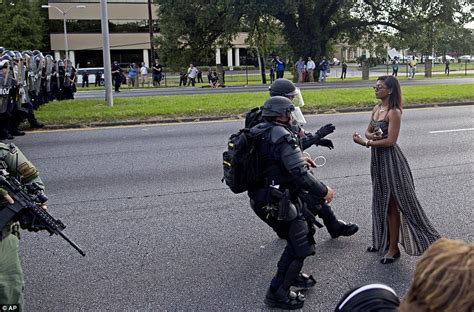 Leshia Evans Woman Behind Baton Rouge Protest Picture Speaks Out After Night In Jail Daily