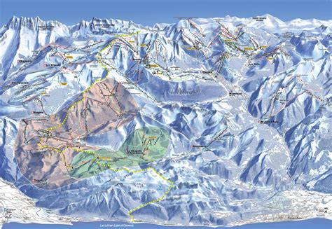 Click on the maps to enlarge. La Chapelle d'Abondance Piste Map | Plan of ski slopes and lifts | OnTheSnow
