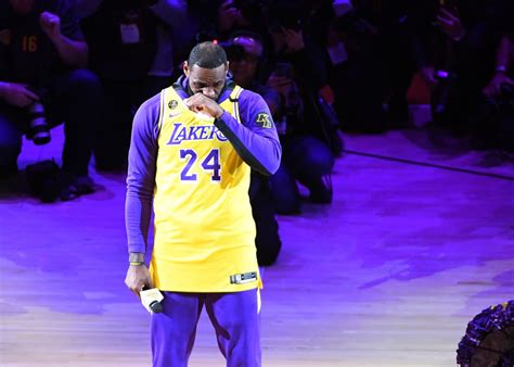 lebron james s eloquent eulogy of kobe bryant was perfectly delivered complex