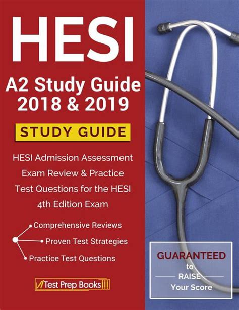 Hesi A2 Study Guide 2018 And 2019 Hesi Admission Assessment Exam Review