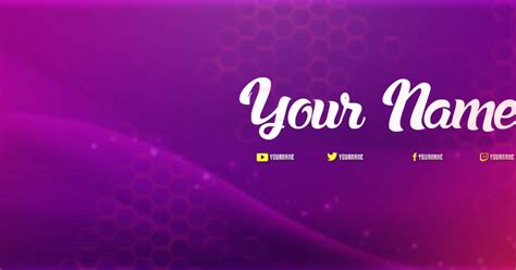 Cool Youtube Banner Template Banner Facebook Cover Avatar Psd