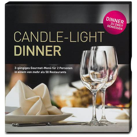 See a lot of options for candle light dinner and lunch in your city, just by sitting at home, with clear information and real pictures. Candle-Light Dinner für 2 - Geschenksets, Geschenksets