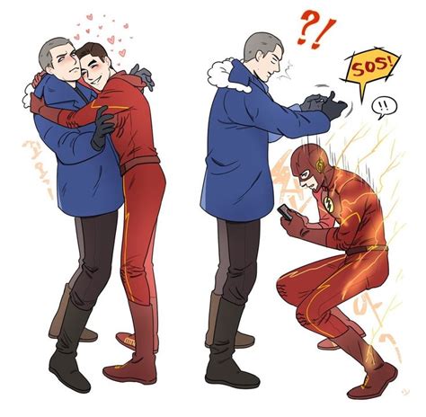 The Flash Barry And Leonard Coldflash Марвел Лига справедливости Герои
