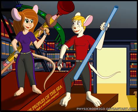 Kp And Ron The New Rescue Rangers By Physicrodrigo On Deviantart