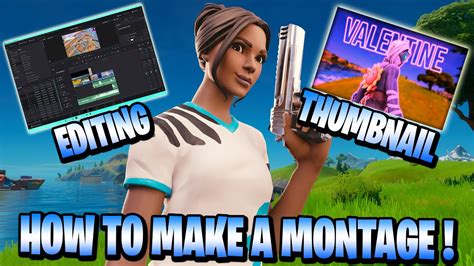 How To Make A Professional Fortnite Montage Clipping Editing