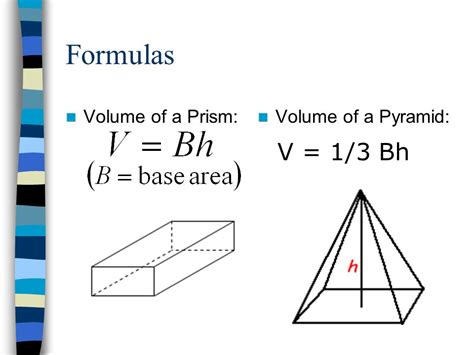 Volume Of Prism Pyramids Cilinders And Cones Quizizz
