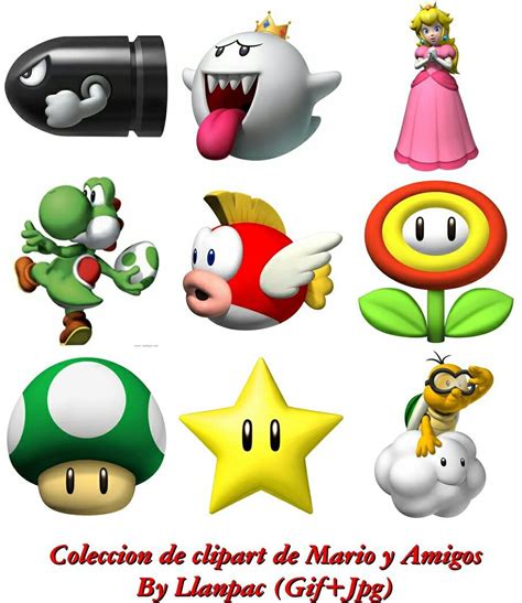 Varios Personajes Mario Bros Arte Super Mario Personajes Mario Bros