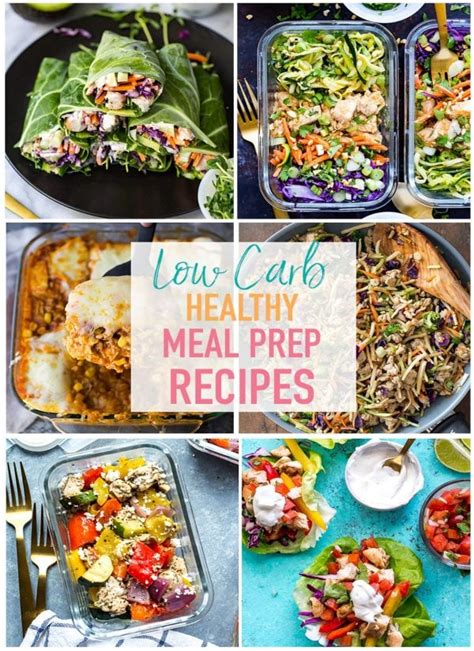 A low cholesterol diet is definitely a must nowadays. 17 Easy Low Carb Recipes for Meal Prep - The Girl on Bloor