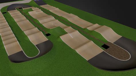 Bmx Track Concept 3d Model By Janis Grinvalds Grinvaldsjanis