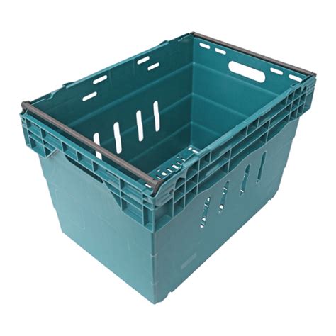 Plastic Produce Crates Stackable Vegetable Harvest Crates Wholesale
