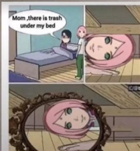 Naruto Memes Sakura Trash Pic Humdinger