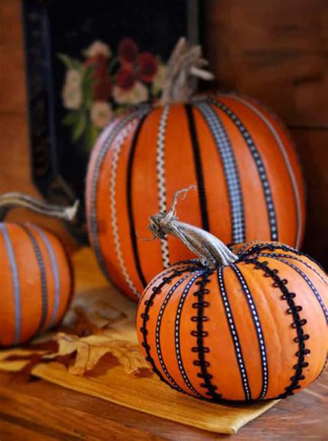 Decorating pumpkins with nature from mosswood connections. 15 Kid-Friendly, No-Carve Pumpkin Ideas | California Grown