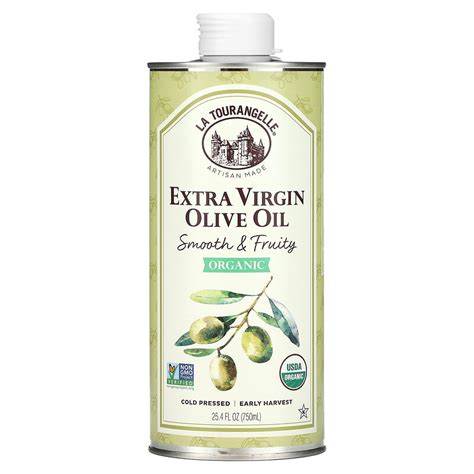 La Tourangelle Organic Extra Virgin Olive Oil Smooth Fruity