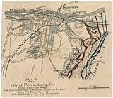 Petersburg Va Civil War Map Images