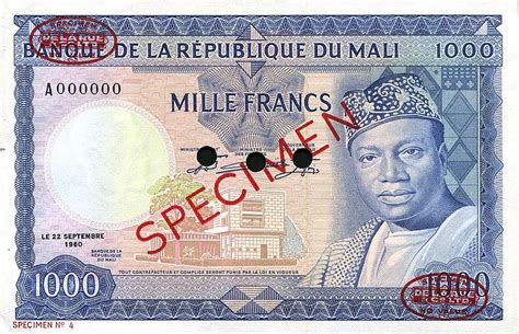 Banknote Index Mali