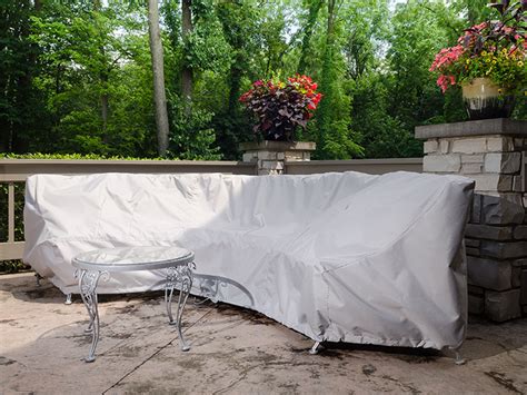How To Make A Cover For A Curved Patio Set