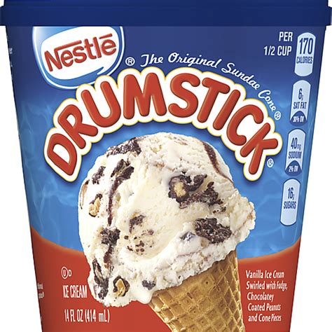Nestle Drumstick Ice Cream The Original Sundae Cone Tub Ice Cream