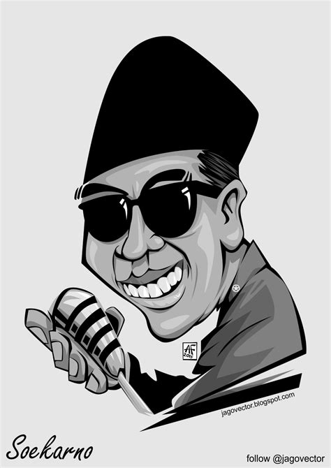 Karikatur Soekarno
