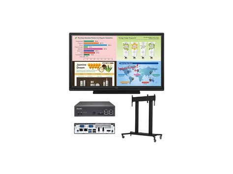 Sharp Pn L703wpkg1 70 Inch Aquos Board Interactive Display System With