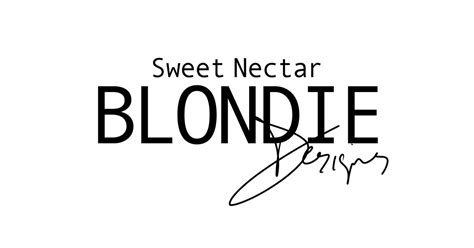 Sweet Nectar Blondie Designs