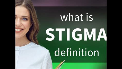Stigma Stigma Definition Youtube