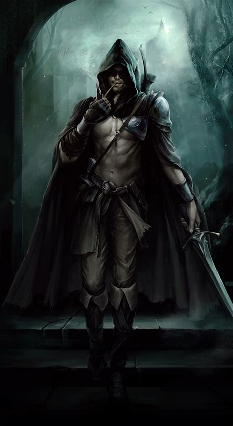 Strider Illustration Art Fantasy Art Men Fantasy Warrior Fantasy Male