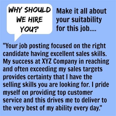 Give them a strong reason to hire you by acing the why should we hire you interview question. Why Should We Hire You Yahoo Answers - slidedocnow