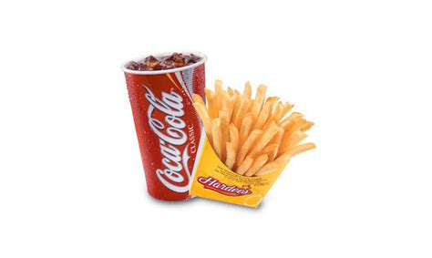 Get A Free Fries And Drink At Hardees With Purchase Get It Free