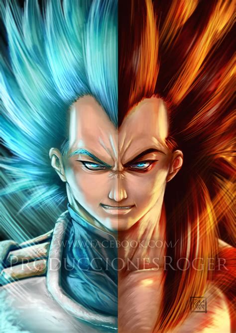 Vegeta Ssj God Level4 By Rogergoldstain On Deviantart