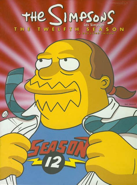 The Simpsons Season 12 Bilingualboxset On Dvd Movie