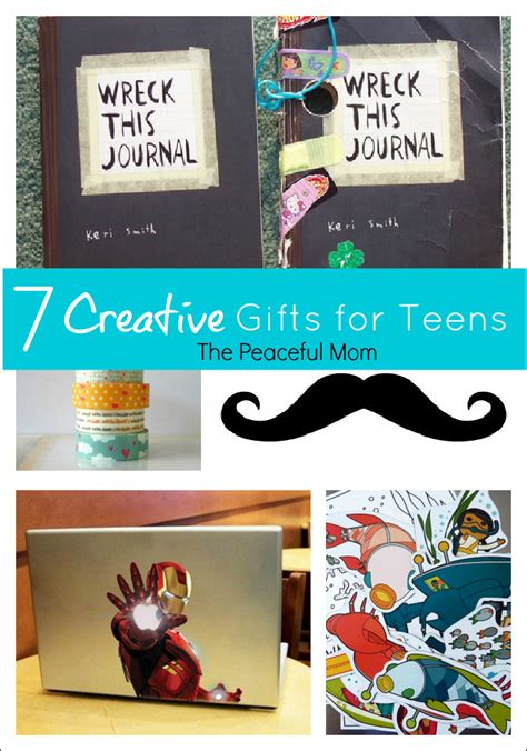 7 Creative T Ideas For Teens The Peaceful Mom