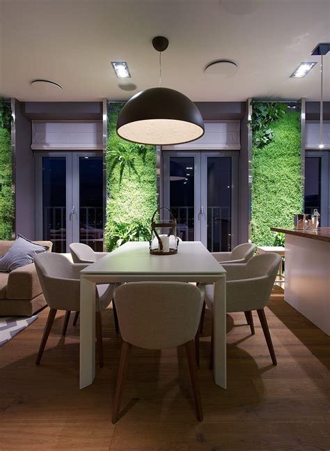 Green Apartment By Svoya Studio Homeadore Modern Apartment Design