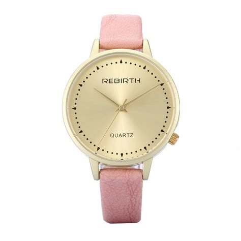 2016 rebirth brand women luxury sport fashion casual clock classic stylish business ladies wrist