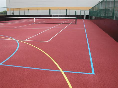 Polymeric Sports Surfacing Type 3 And Type 4 Graded