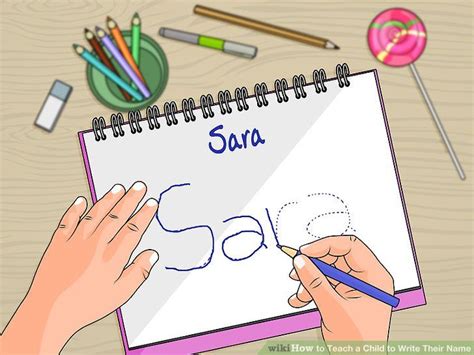 Writing And Reading Wednesday Help Your Child Write Hisher First Name