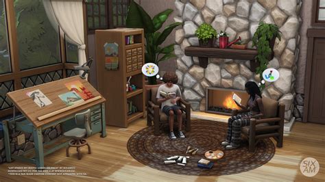 Art Studio My Rustic Lodge Cc Pack For The Sims 4 Sixam Cc