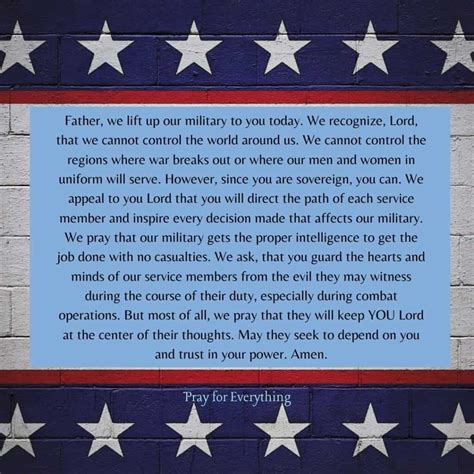 9 powerful prayers for our military