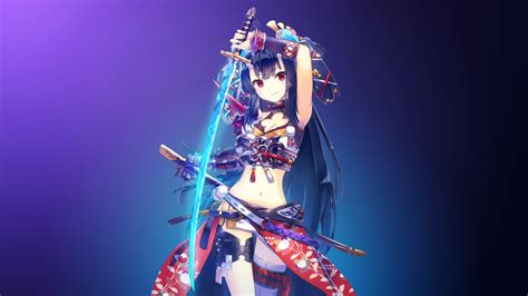 Anime 4k Uhd Wallpaper Oni Girl By Assassinwarrior Free Desktop
